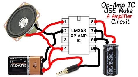 lm358 audio amplifier